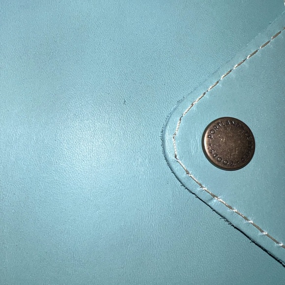 SOLD Portland Leather Goods Mint small snap journal - Picture 5 of 6